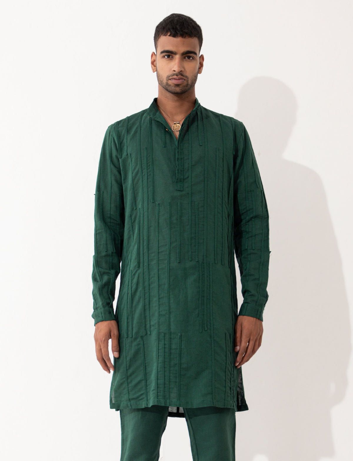 ERMAC KURTA  -  GREEN - image 2