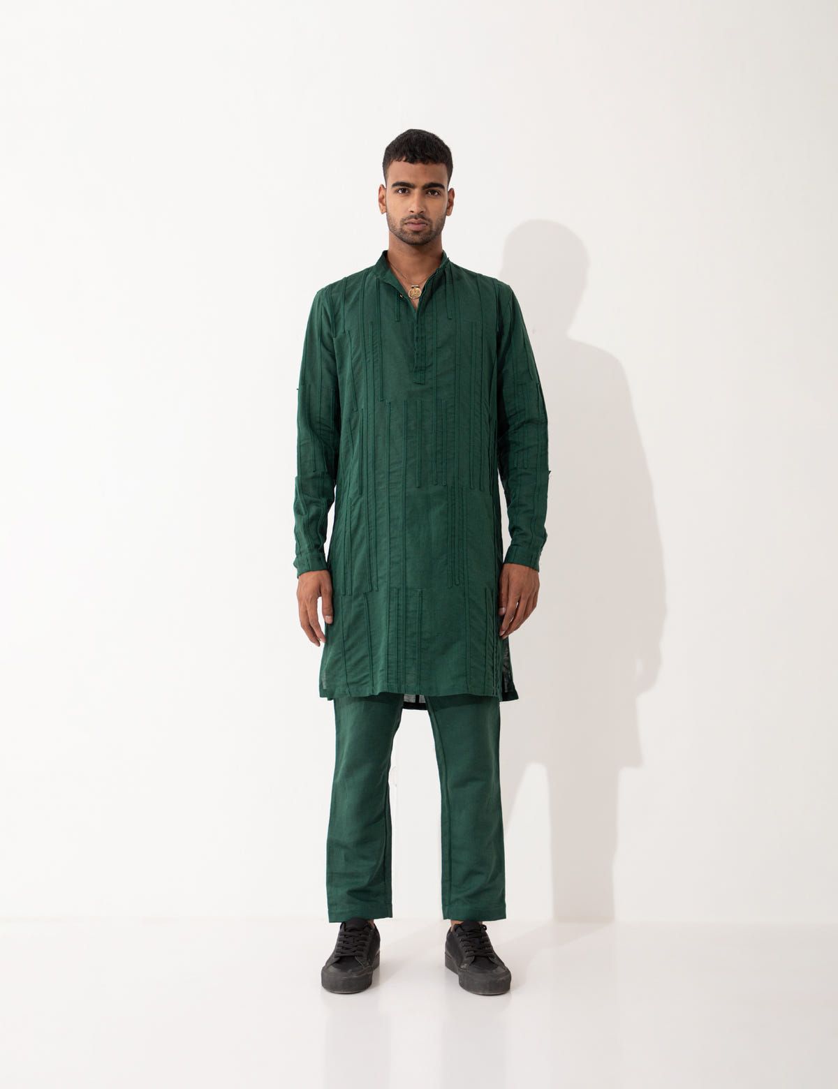 ERMAC KURTA  -  GREEN - image 4