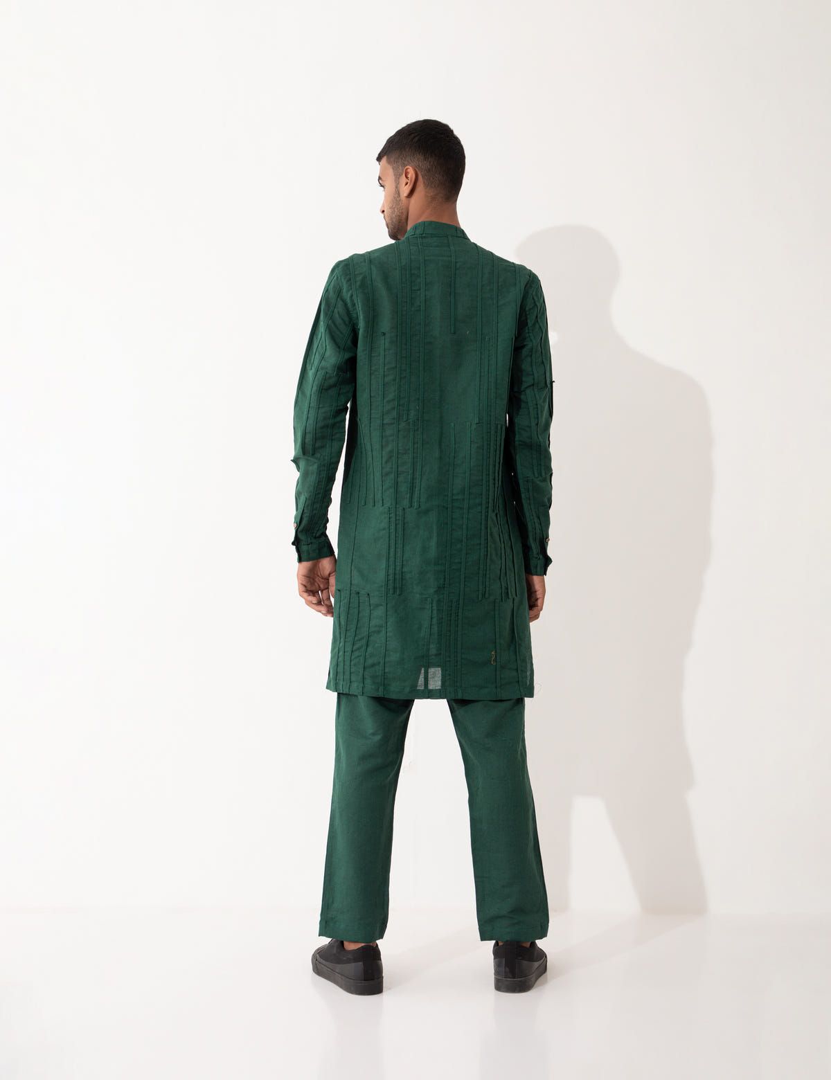 ERMAC KURTA  -  GREEN - image 6