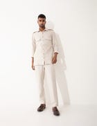 NIKO SHIRT SET - IVORY view 6