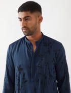NECO KURTA SET - NAVY view 2