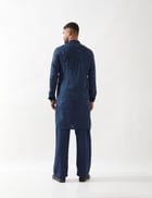 NECO KURTA SET - NAVY view 4