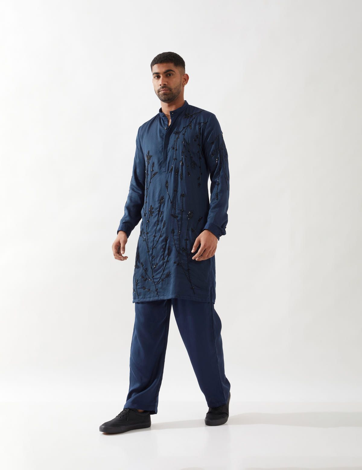 NECO KURTA SET - NAVY - image 5