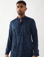 NECO KURTA SET - NAVY view 6