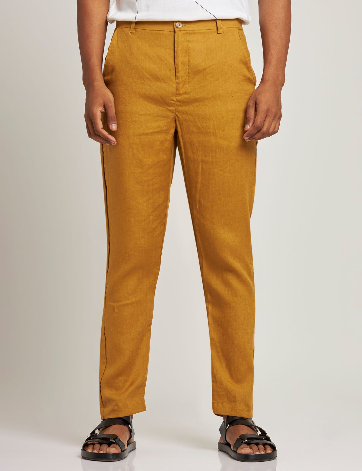 TOCO - TROUSER - YELLOW - image 1
