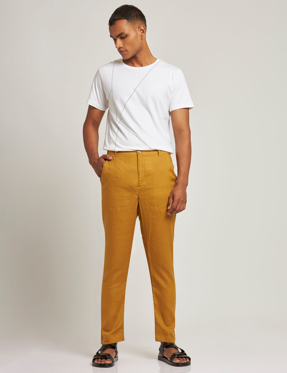 TOCO - TROUSER - YELLOW - image 4