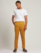 TOCO - TROUSER - YELLOW view 4