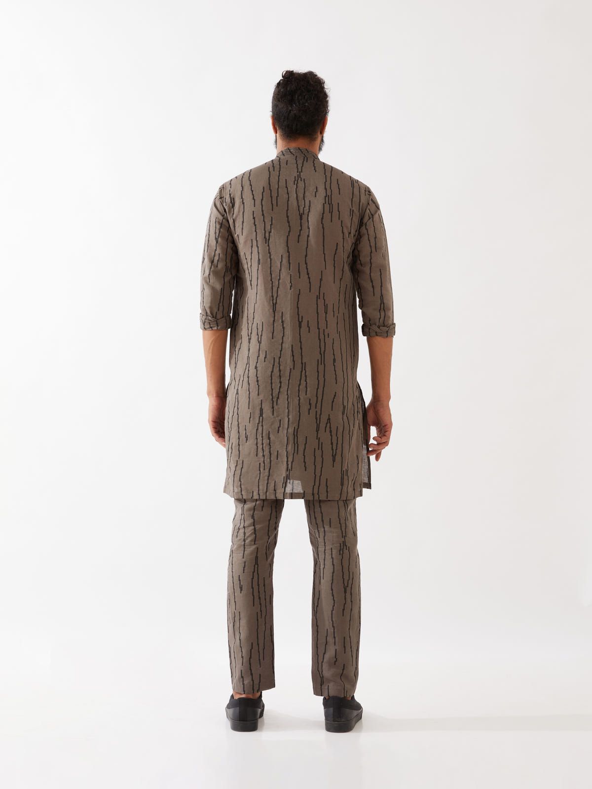 LUIS RAIN KURTA  - GREY - image 2