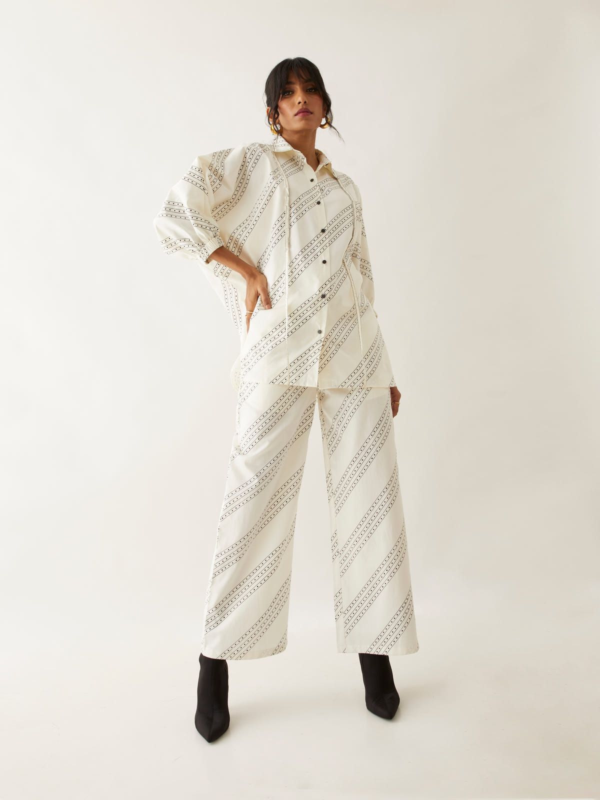 DANA SHIRT - OFF WHITE - image 3
