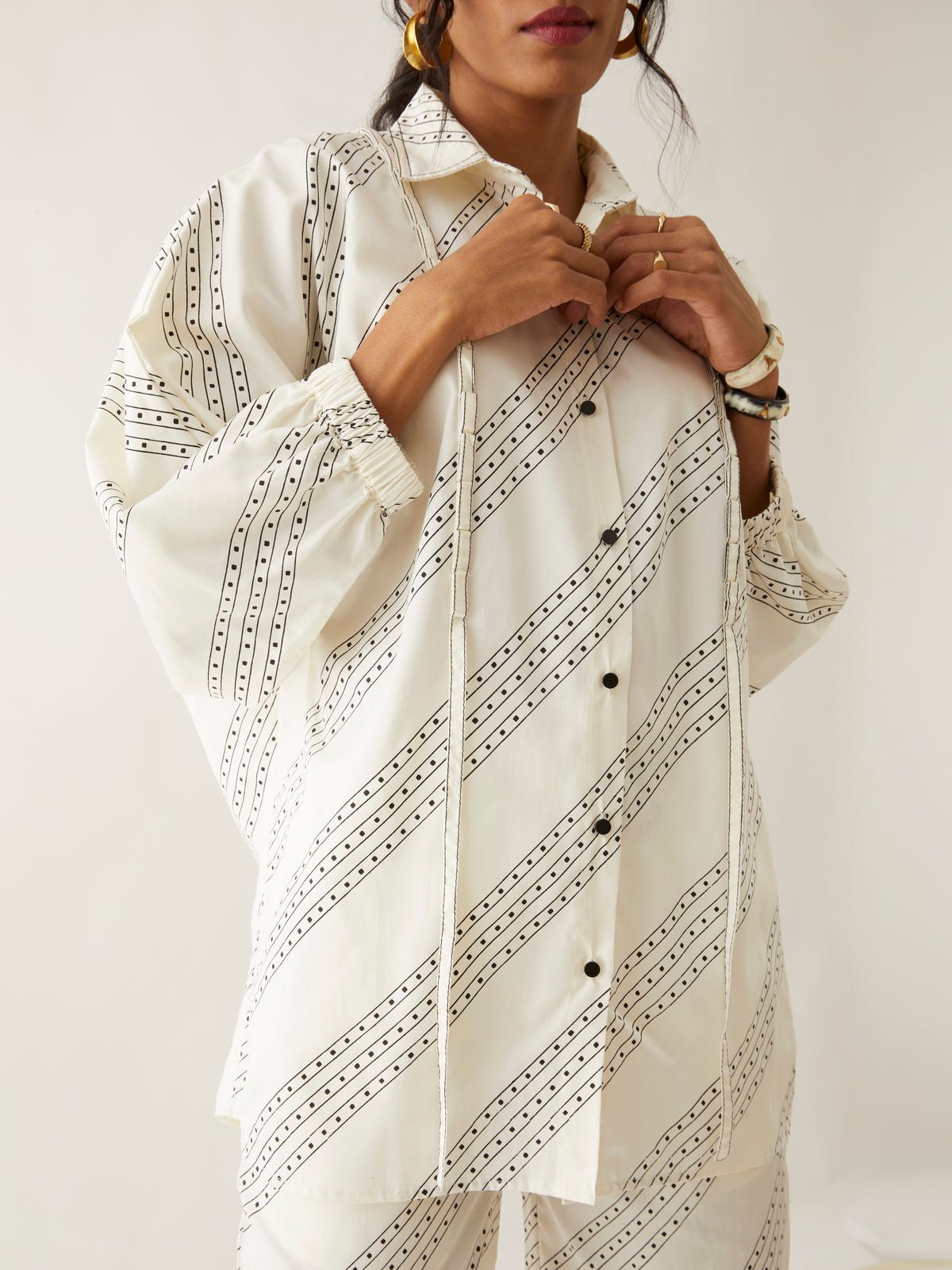 DANA SHIRT - OFF WHITE - image 5
