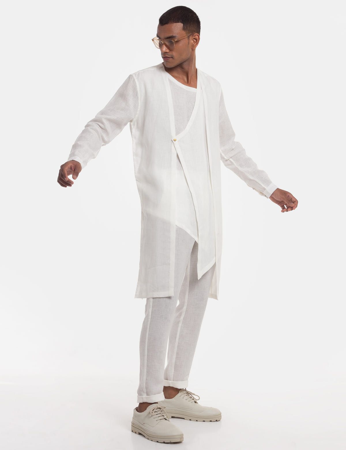 ASTER KURTA - WHITE - image 5