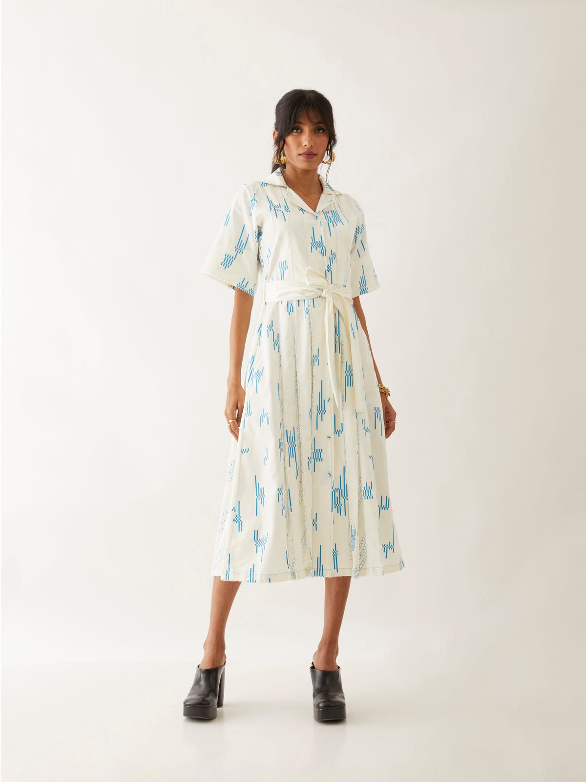MIYOKO DRESS - OFF WHITE - image 1