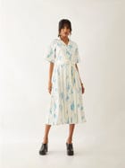 MIYOKO DRESS - OFF WHITE view 1