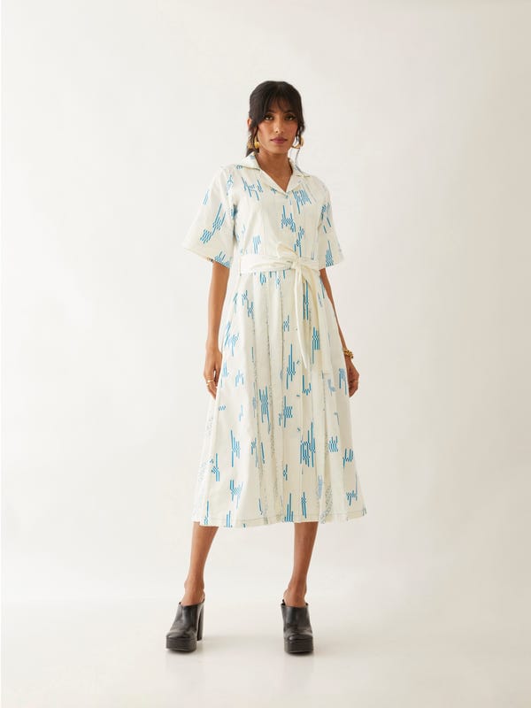 SON OF A NOBLE - SNOB — MIYOKO DRESS - OFF WHITE