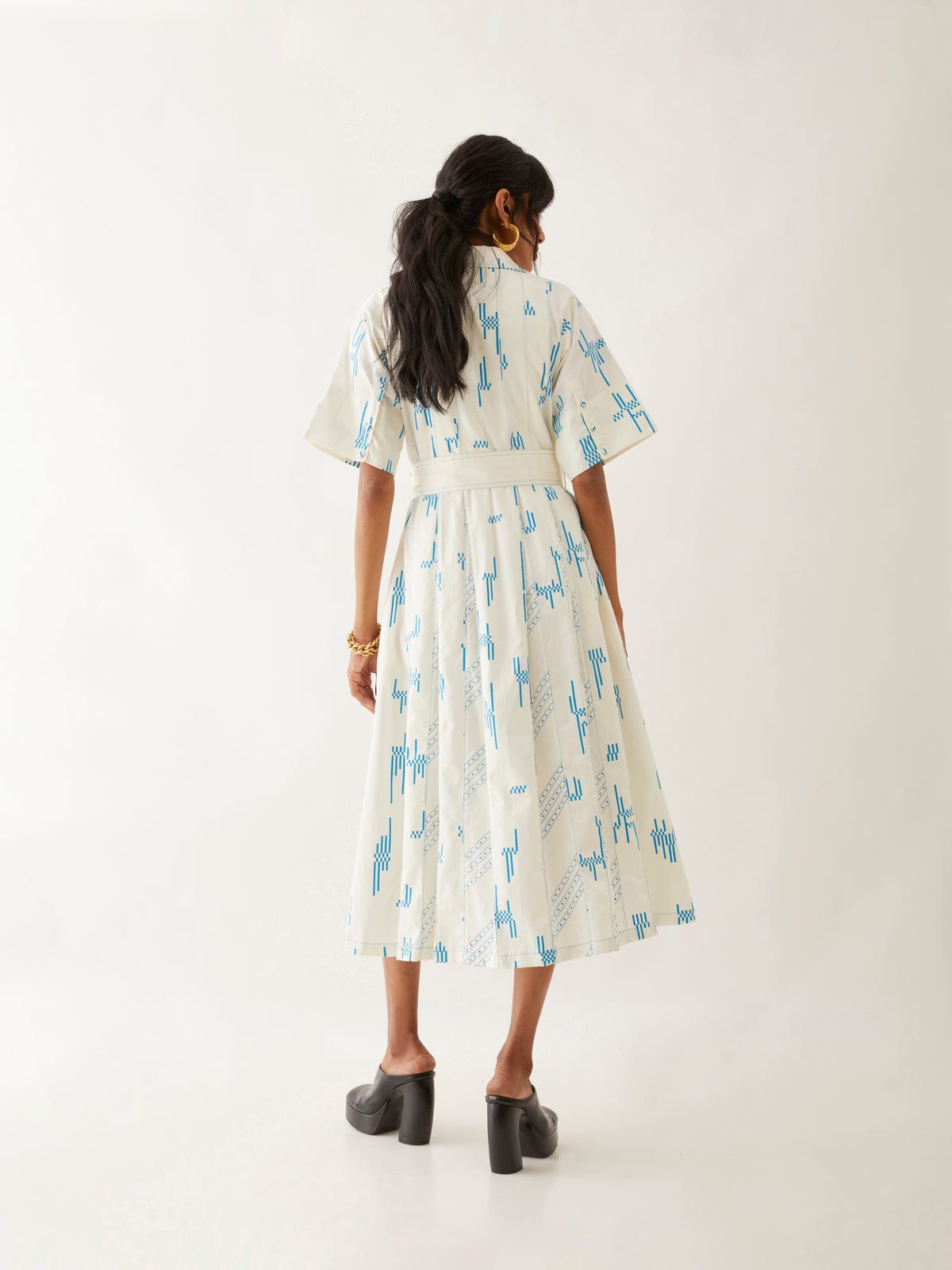 MIYOKO DRESS - OFF WHITE - image 3