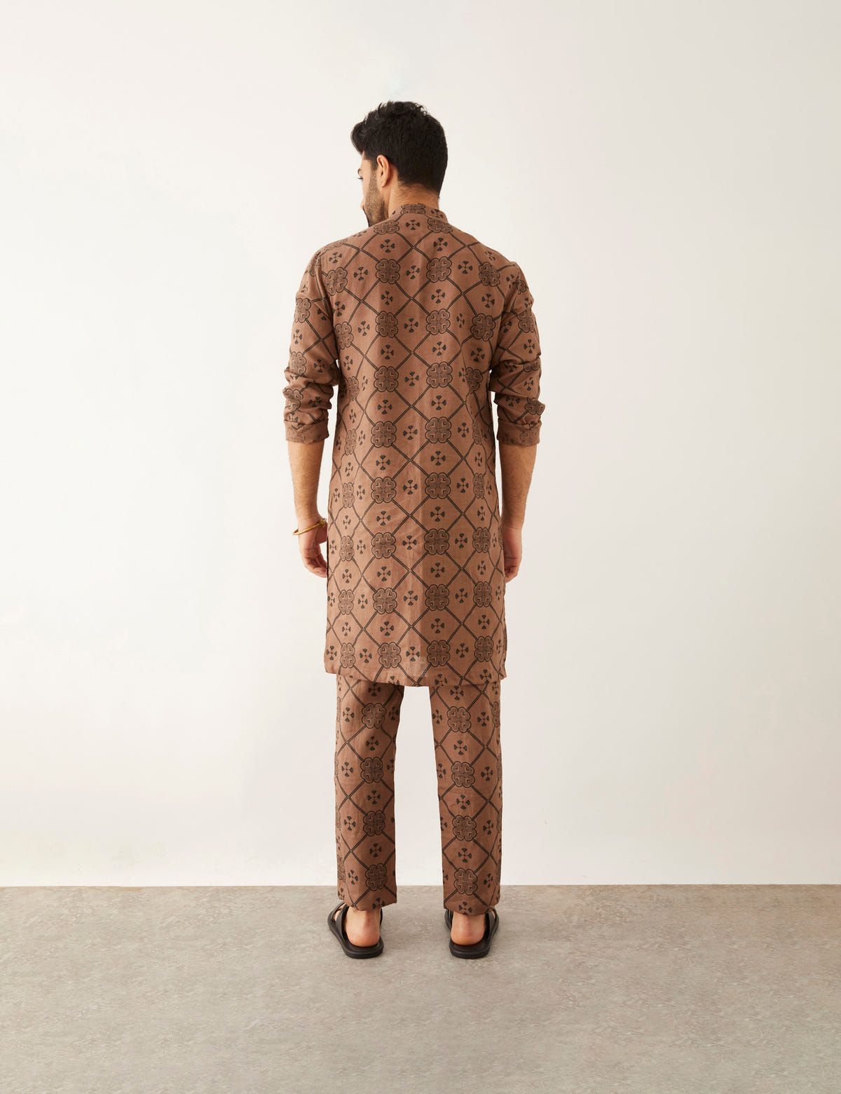 HALLES - CLOVER - KURTA - BROWN - image 4