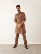 HALLES - CLOVER - KURTA - BROWN view 5