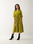 DELTA DRESS - LEAF view 2
