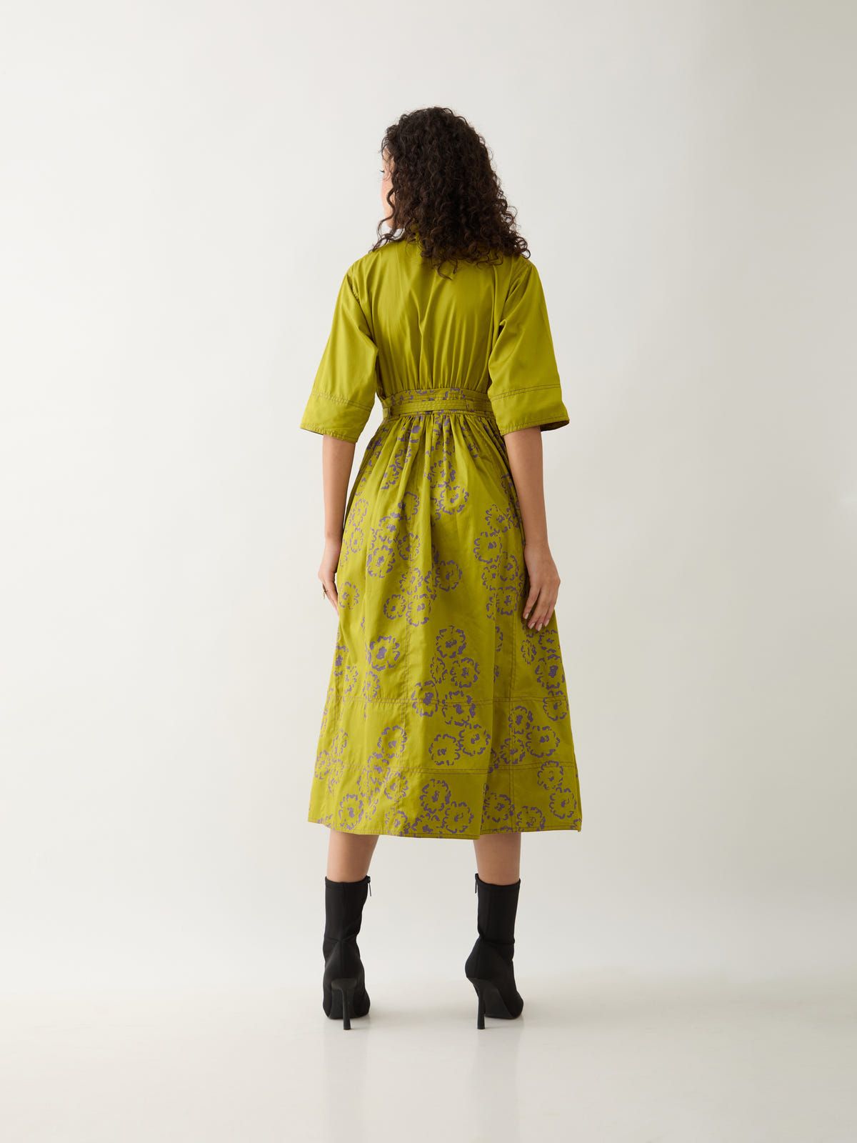 DELTA DRESS - LEAF - image 3