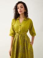 DELTA DRESS - LEAF view 4