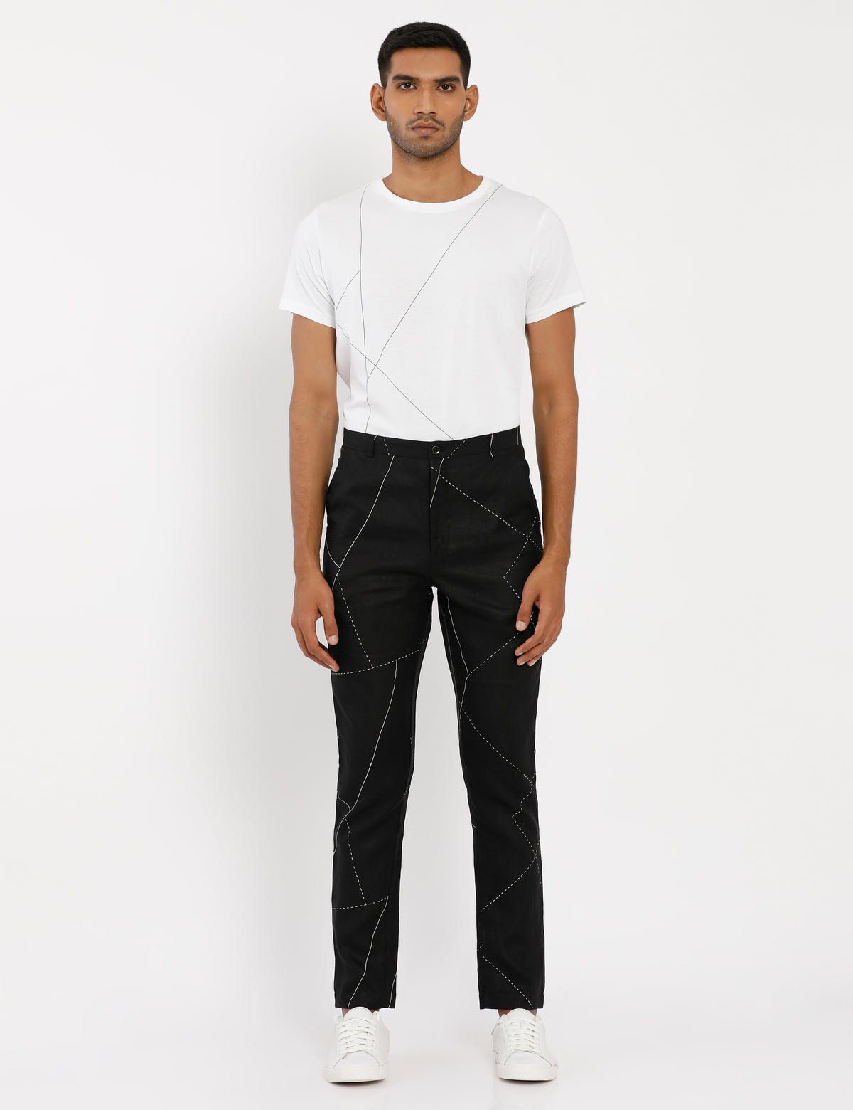 TOCO LINE TROUSER - BLACK - image 4