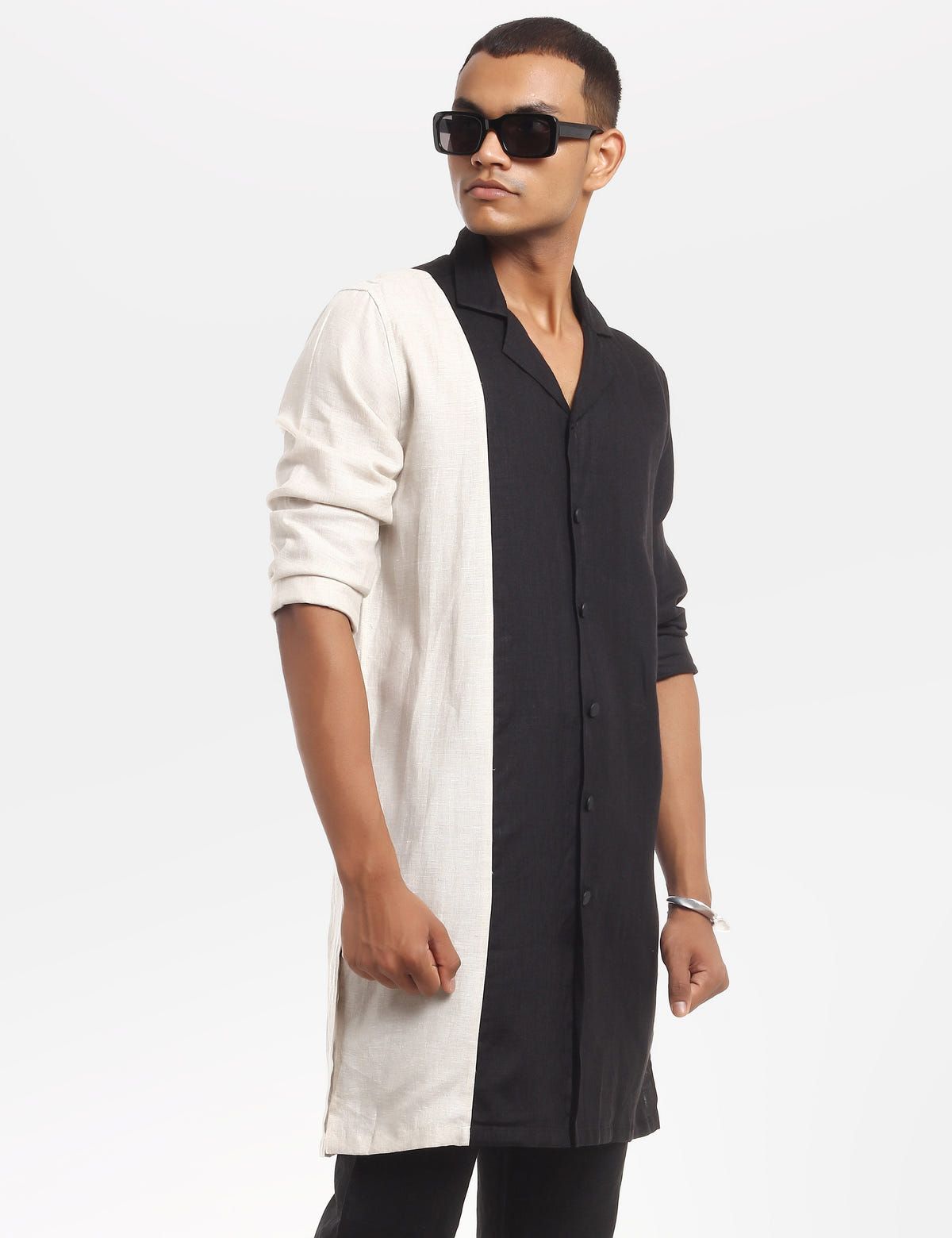 HELIX KURTA - BLACK - image 1