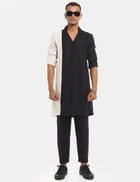 HELIX KURTA - BLACK view 3