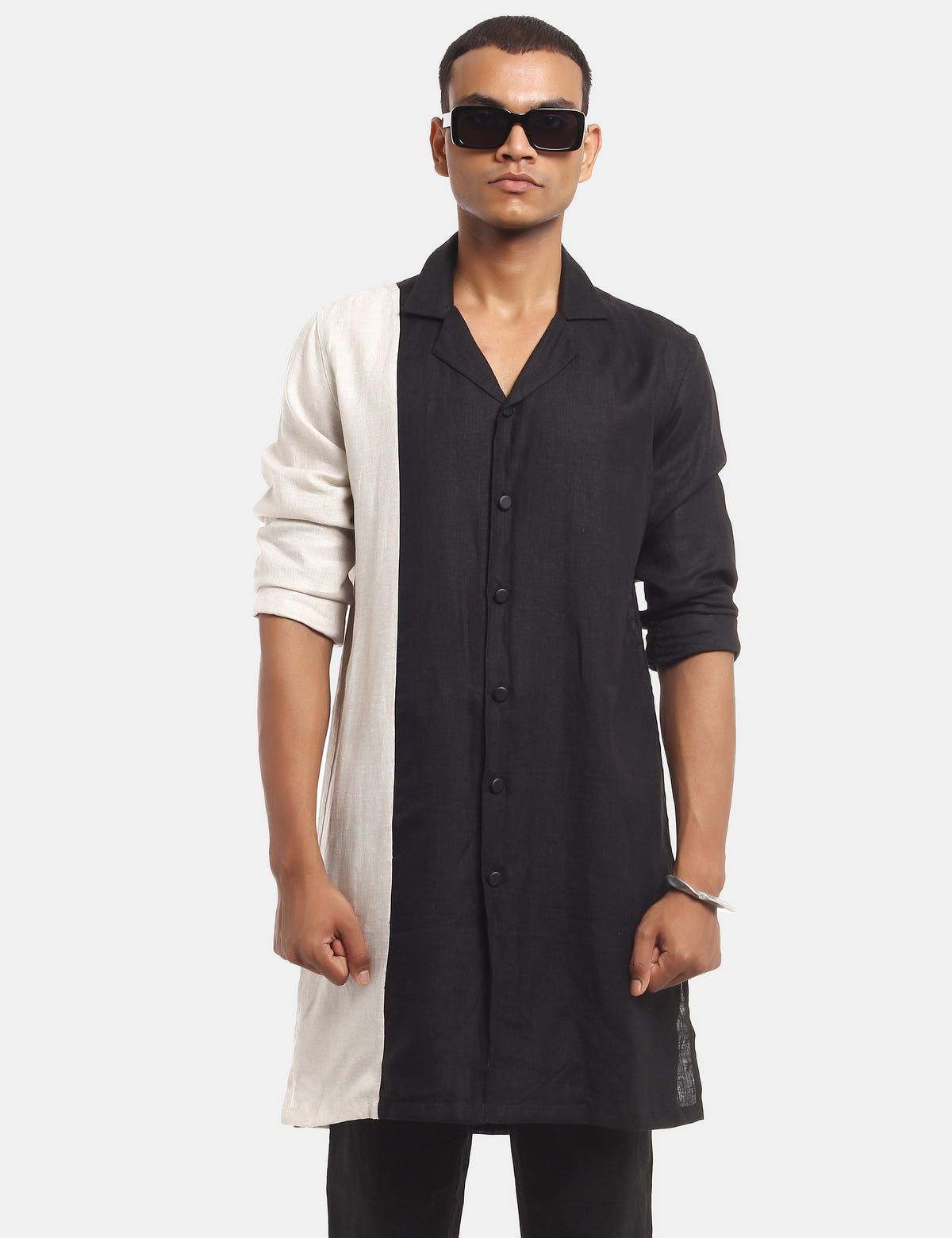 HELIX KURTA - BLACK - image 4