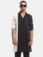 HELIX KURTA - BLACK view 4