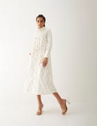 BELLA DRESS - OFF WHITE view 2