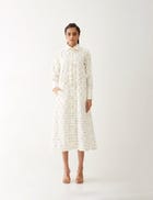 BELLA DRESS - OFF WHITE view 4