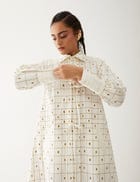 BELLA DRESS - OFF WHITE view 5