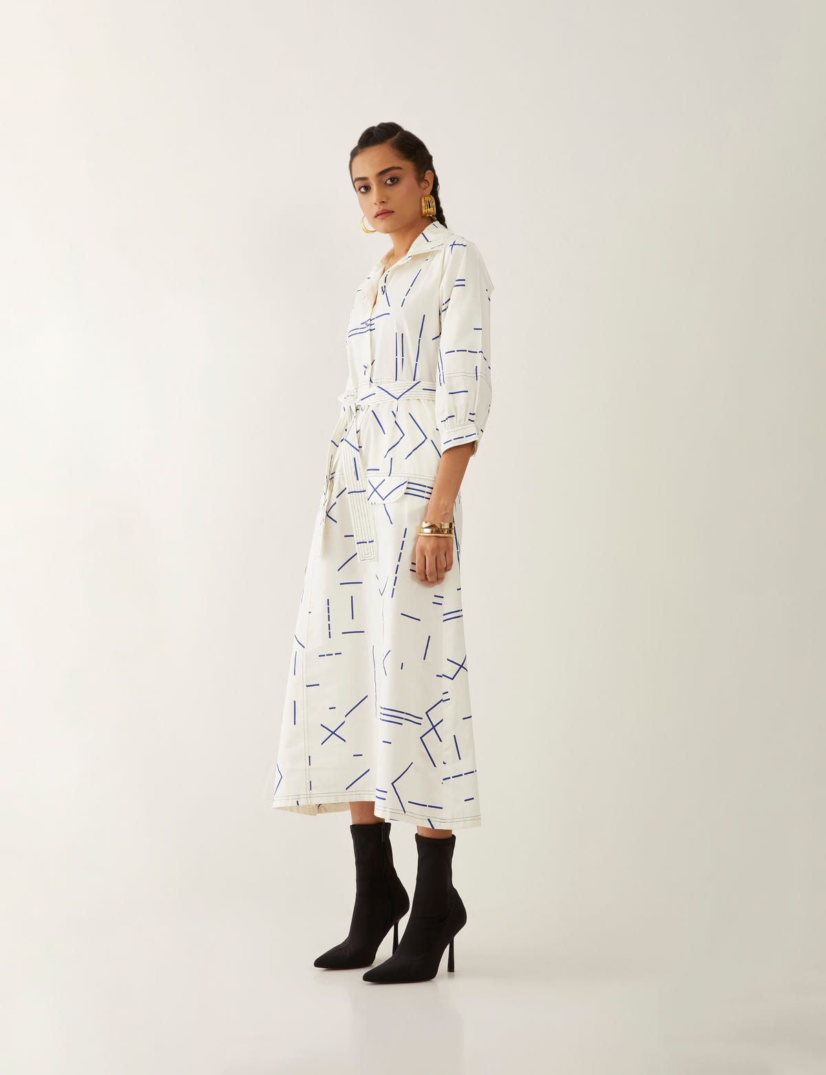 BONIE DRESS - OFF WHITE - image 2