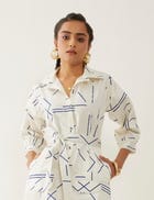 BONIE DRESS - OFF WHITE view 5