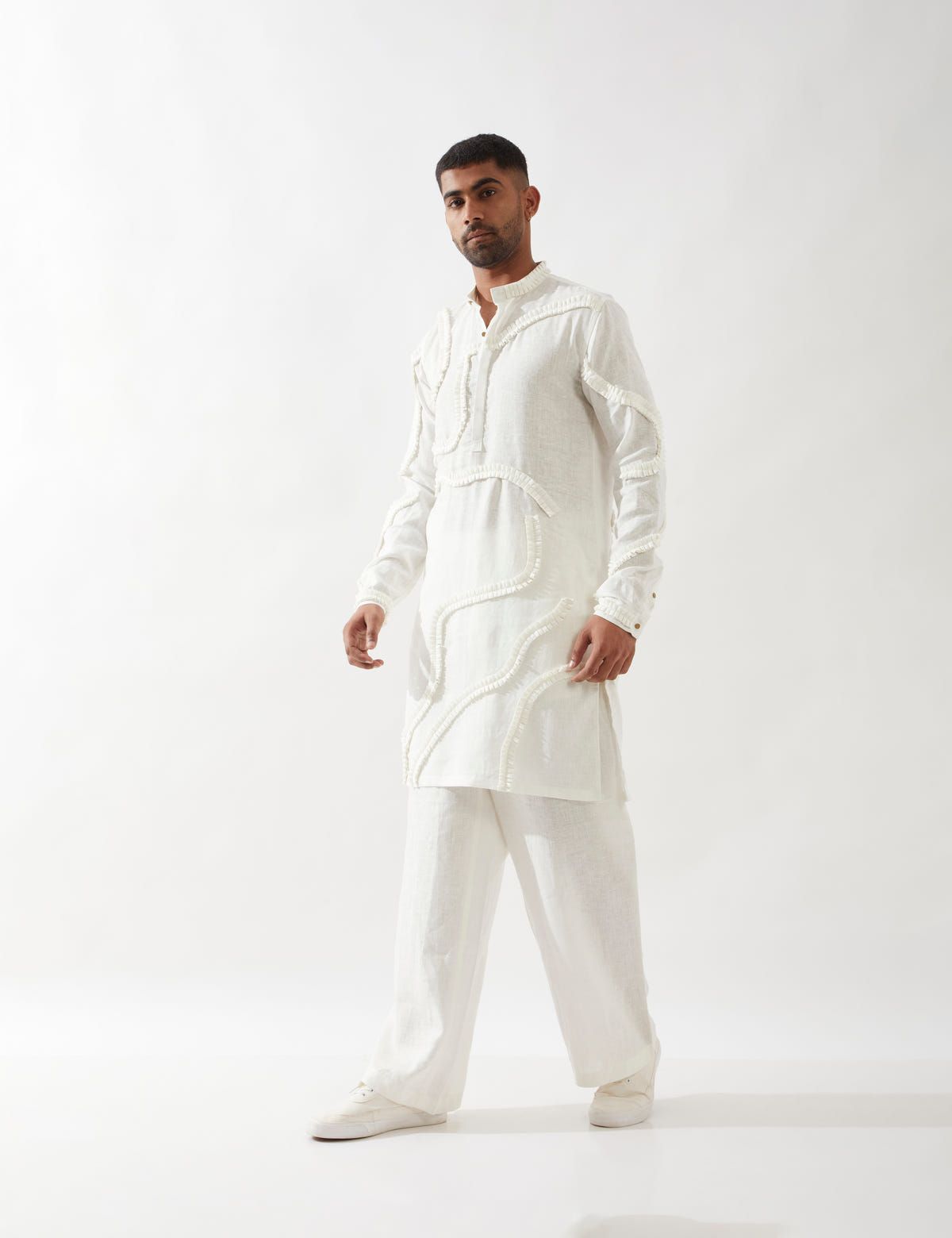 FELIX KURTA  - WHITE - image 4
