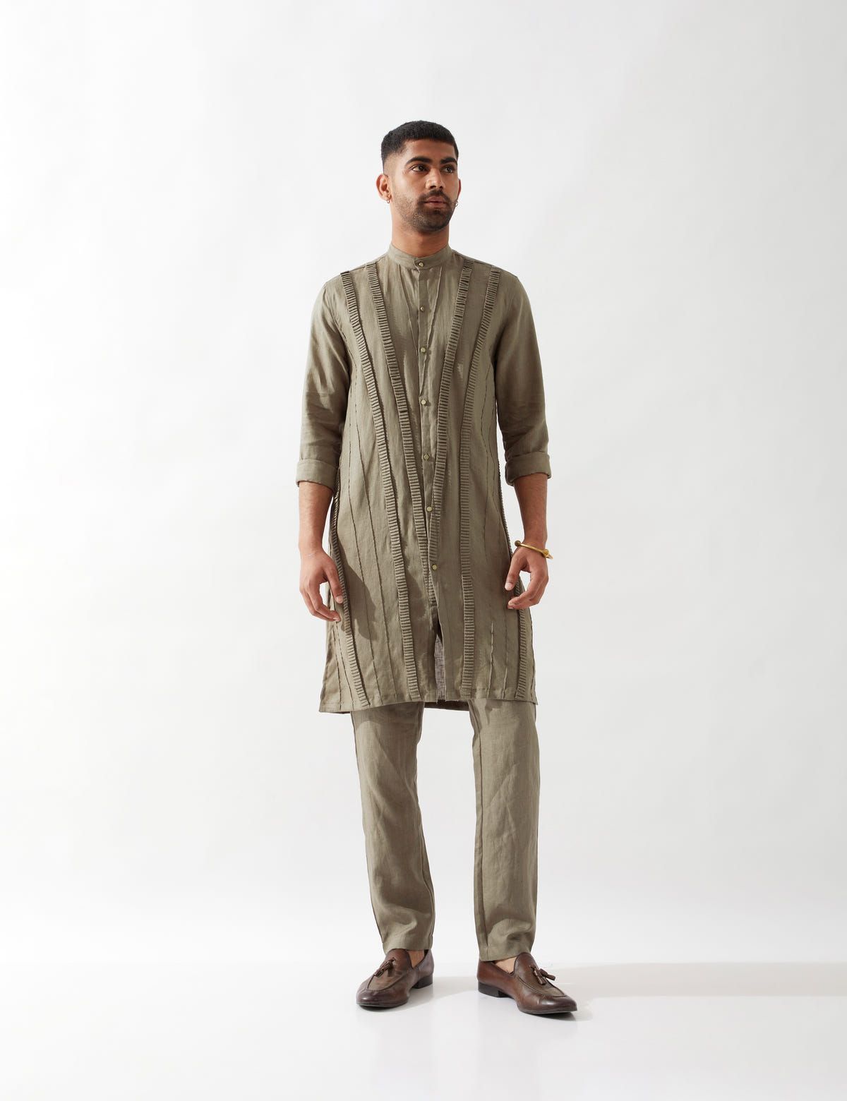 KADEN KURTA - OLIVE - image 1