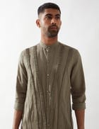 KADEN KURTA - OLIVE view 2
