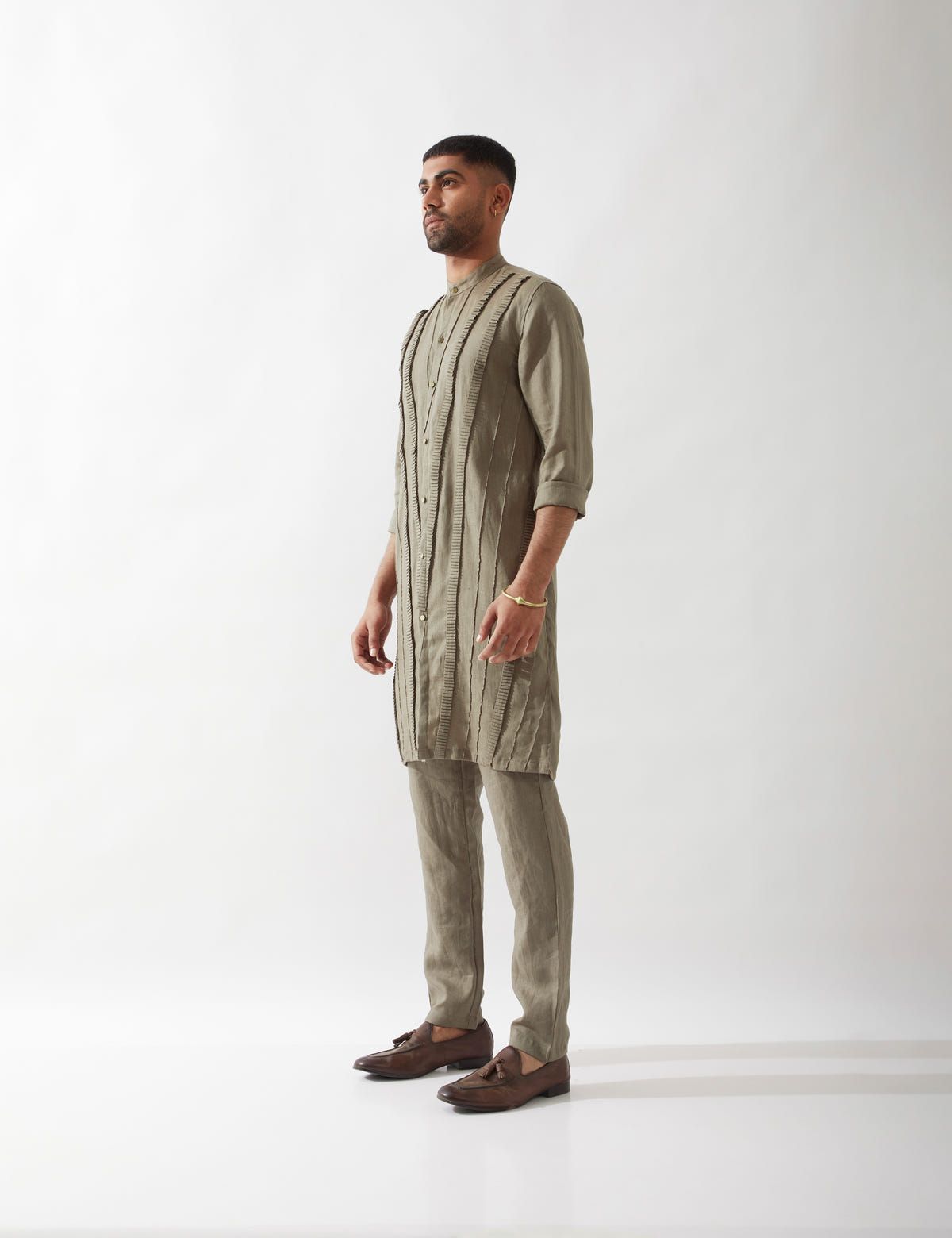 KADEN KURTA - OLIVE - image 4