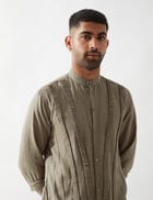 KADEN KURTA - OLIVE view 6