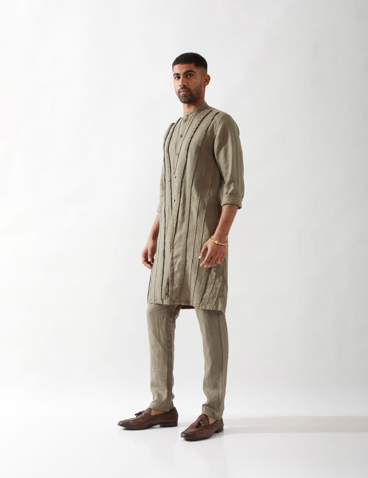 KADEN KURTA - OLIVE - image 7