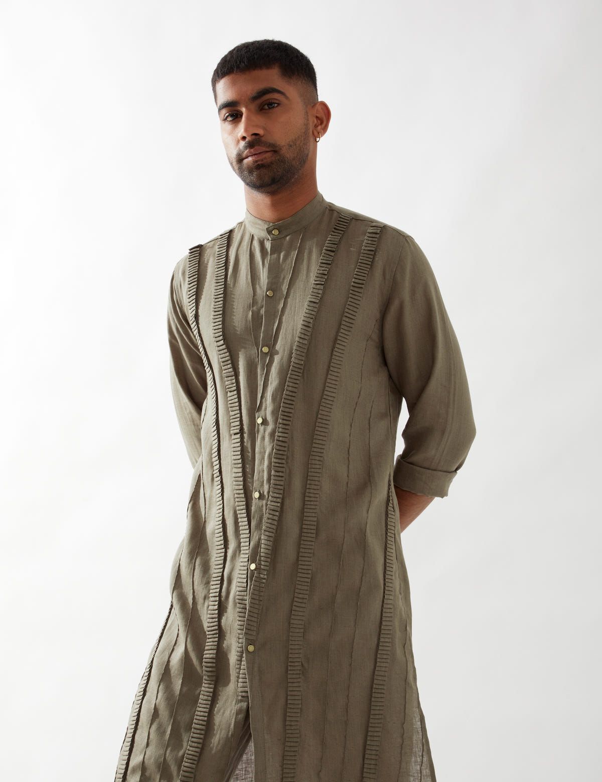 KADEN KURTA - OLIVE - image 8