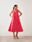 MILAN DRESS - ROSE view 1