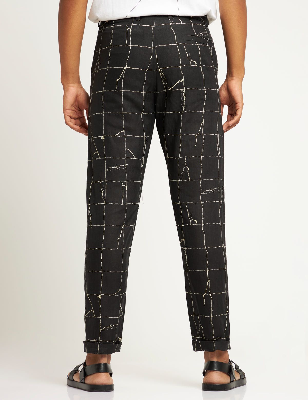 TOCO - TROUSER - TILES - BLACK - image 3