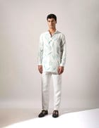 Jude Estate Kurta Set - White view 3