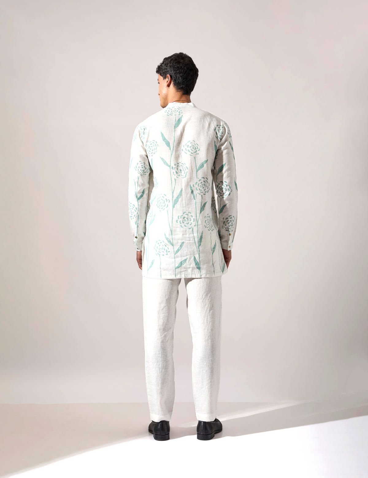 Jude Estate Kurta Set - White - image 5