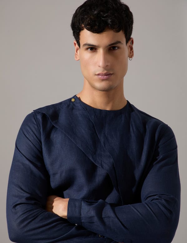 SON OF A NOBLE - SNOB — Leo Kurta Set - Navy
