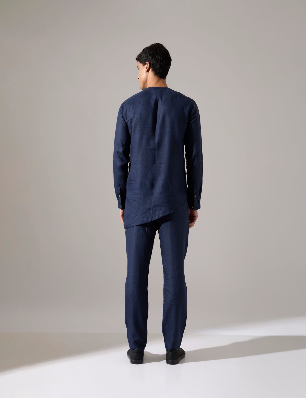 Leo Kurta Set - Navy - image 5