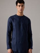 Leo Kurta Set - Navy view 6