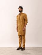 VIRAJ KURTA SET - MUSTARD view 3