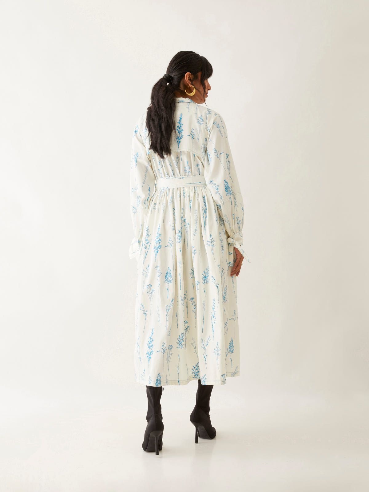 ANYA DRESS - OFF WHITE - image 3